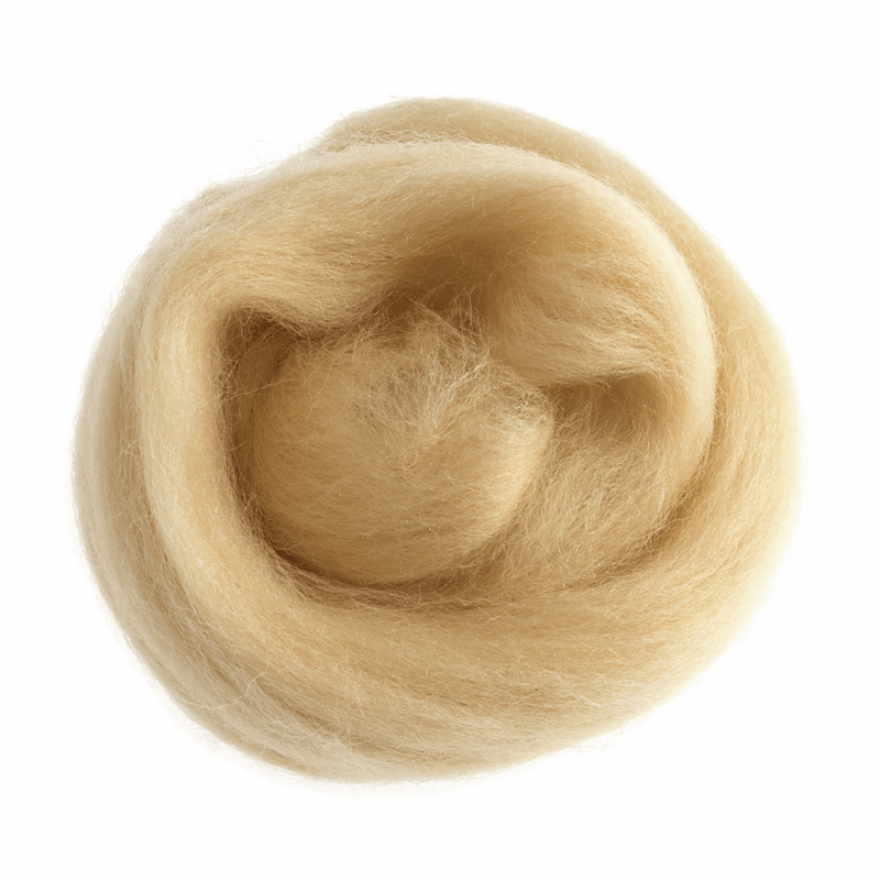 Natural Wool Roving