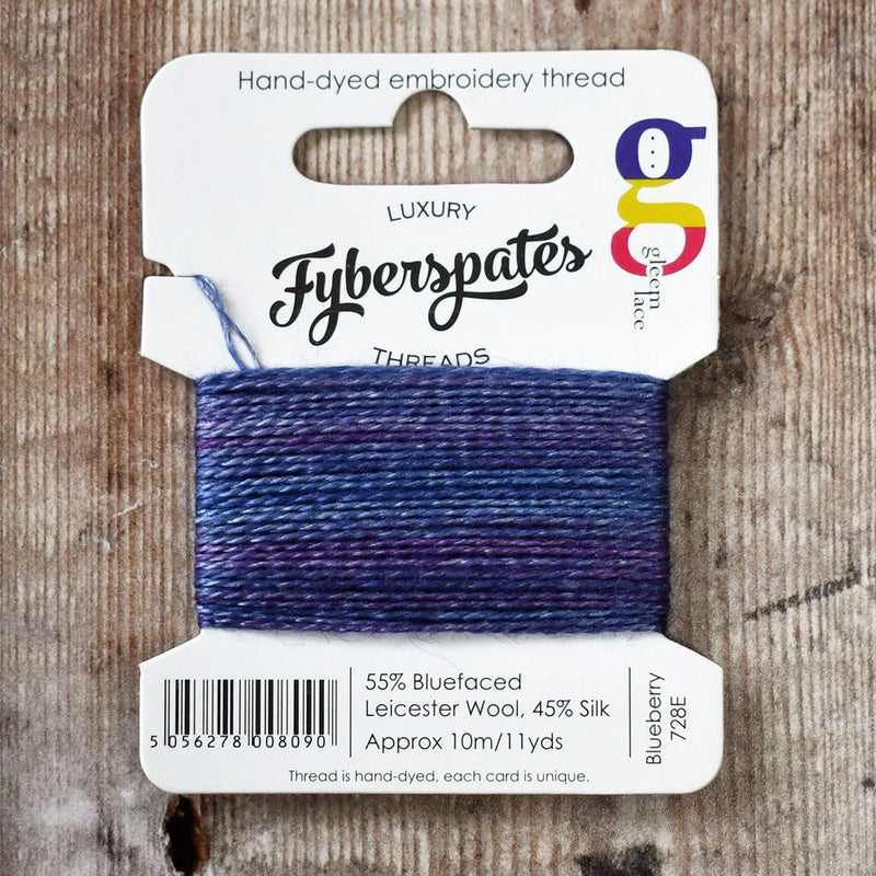 Fyberspates Gleem Hand-Dyed Embroidery/Mending Threads