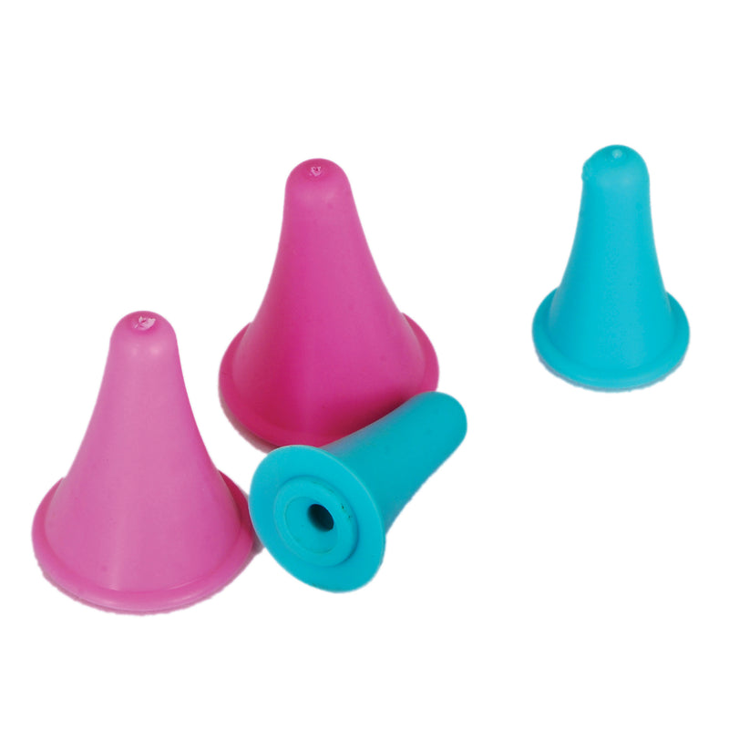 KnitPro Needle Point Protectors 4pk: 2 x Large, 2 x Small