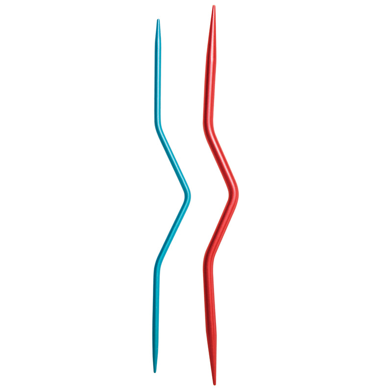 KnitPro Aluminium Cable Stitch Needles Set Of 2: Small
